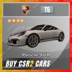 Csr2 Porsche 911 R Gold Stars Car | Csr2 Mods