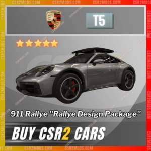 Csr2 Porsche 911 Rallye Design Pkg Gold Stars Car | Csr2 Mods