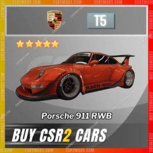 Csr2 Porsche 911 Rwb Gold Stars Car | Csr2 Mods