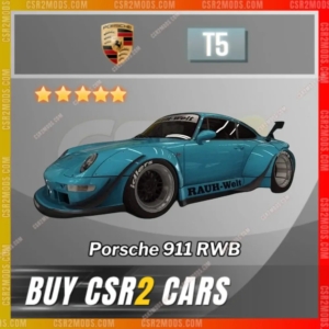 Csr2 Porsche 911 Rwb Gold Stars Car | Csr2 Mods