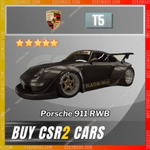 Csr2 Porsche 911 Rwb Gold Stars Car | Csr2 Mods