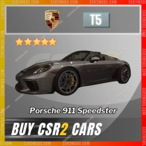 Csr2 Porsche 911 Speedster Gold Stars Car | Csr2 Mods