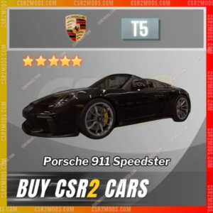 Csr2 Porsche 911 Speedster Gold Stars Car | Csr2 Mods