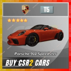 Csr2 Porsche 911 Speedster Gold Stars Car | Csr2 Mods