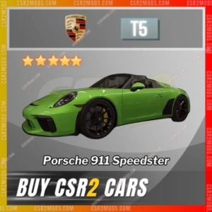 CSR2 Porsche 911 Speedster Gold Stars Car | CSR2 MODS
