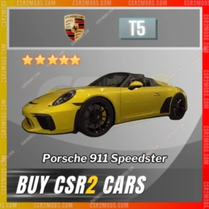 Csr2 Porsche 911 Speedster Gold Stars Car | Csr2 Mods