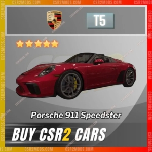 Csr2 Porsche 911 Speedster Gold Stars Car | Csr2 Mods