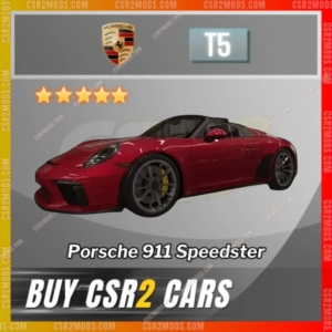 Csr2 Porsche 911 Speedster Gold Stars Car | Csr2 Mods