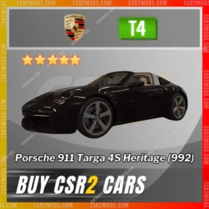 CSR2 Porsche 911 Targa 4S Heritage 992 Gold Stars Car | CSR2 MODS