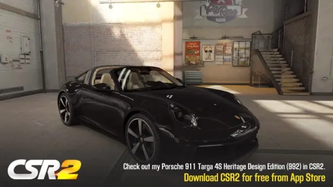 ?? CSR2  PORSCHE 911 TARGA 4S HERITAGE DESIGN EDITION (992) car mod preview