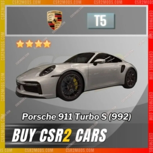 Csr2 Porsche 911 Turbo S 992 Gold Stars Car | Csr2 Mods