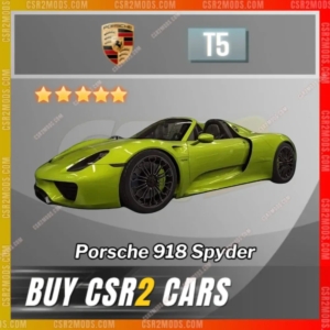 CSR2 Porsche 918 Spyder Gold Stars Car | CSR2 MODS