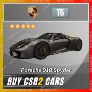 Csr2 Porsche 918 Spyder Gold Stars Car | Csr2 Mods