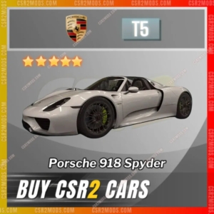 Csr2 Porsche 918 Spyder Gold Stars Car | Csr2 Mods