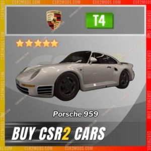 Csr2 Porsche 959 Gold Stars Car | Csr2 Mods
