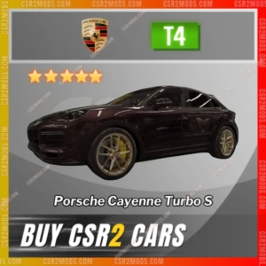 Csr2 Porsche Cayenne Turbo S Gold Stars Car | Csr2 Mods