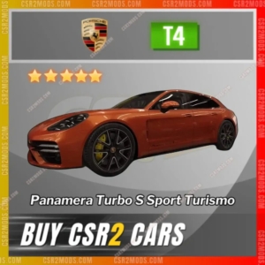 Csr2 Porsche Panamera Turbo S Sport Turismo Gold Stars Car | Csr2 Mods