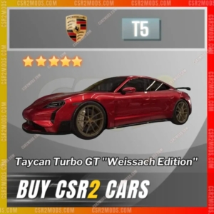 Csr2 Porsche Taycan Turbo Gt Weissach Edition Gold Stars Car | Csr2 Mods