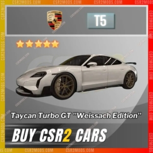 Csr2 Porsche Taycan Turbo Gt Weissach Edition Gold Stars Car | Csr2 Mods