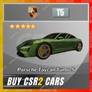 Csr2 Porsche Taycan Turbo S Gold Stars Car | Csr2 Mods