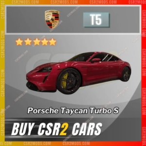 Csr2 Porsche Taycan Turbo S Gold Stars Car | Csr2 Mods