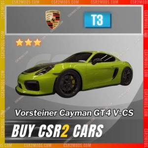 CSR2 Porsche Cayman GT4 Gold Stars Car | CSR2 MODS