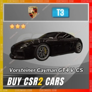 Csr2 Porsche Cayman Gt4 Gold Stars Car | Csr2 Mods