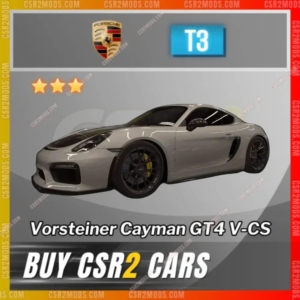 Csr2 Porsche Cayman Gt4 Gold Stars Car | Csr2 Mods