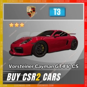 Csr2 Porsche Cayman Gt4 Gold Stars Car | Csr2 Mods