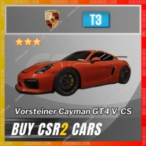Csr2 Porsche Cayman Gt4 Gold Stars Car | Csr2 Mods