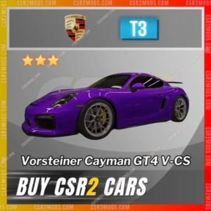 Csr2 Porsche Cayman Gt4 Gold Stars Car | Csr2 Mods