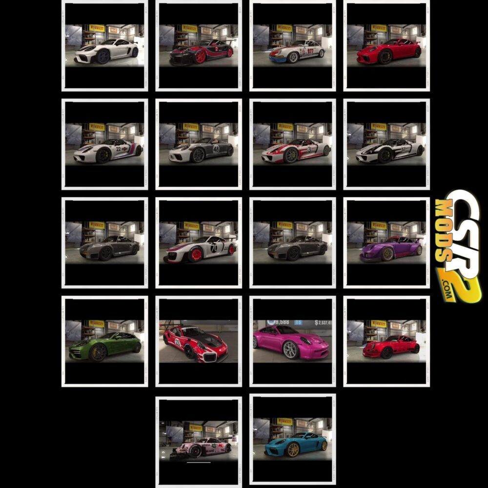 Porsche Pack 2 Csr2 Store