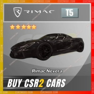 Csr2 Rimac Nevera Gold Stars Car | Csr2 Mods