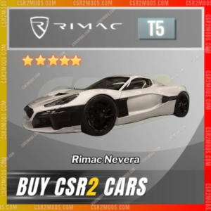 Csr2 Rimac Nevera Gold Stars Car | Csr2 Mods