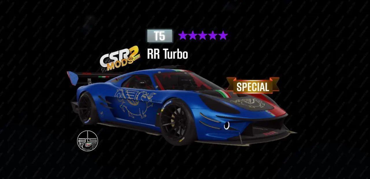 ? CSR2  RR Turbo car mod preview