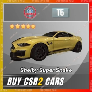 Csr2 Shelby Super Snake Gold Stars Car | Csr2 Mods