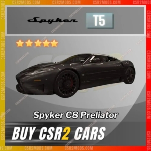 CSR2 Spyker C8 Preliator Gold Stars Car | CSR2 MODS
