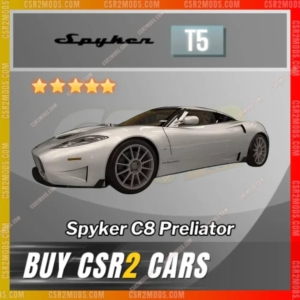 Csr2 Spyker C8 Preliator Gold Stars Car | Csr2 Mods