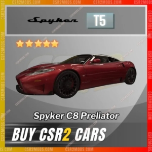Csr2 Spyker C8 Preliator Gold Stars Car | Csr2 Mods