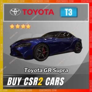 Csr2 Toyota Gr Supra Gold Stars Car | Csr2 Mods