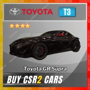 Csr2 Toyota Gr Supra Gold Stars Car | Csr2 Mods