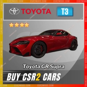 Csr2 Toyota Gr Supra Gold Stars Car | Csr2 Mods