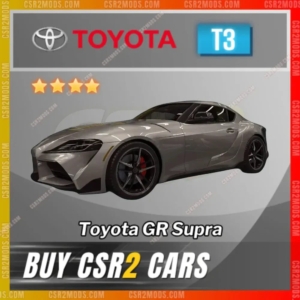 Csr2 Toyota Gr Supra Gold Stars Car | Csr2 Mods