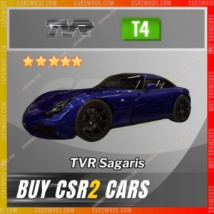 Csr2 Tvr Sagaris Gold Stars Car | Csr2 Mods