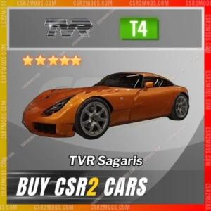 Csr2 Tvr Sagaris Gold Stars Car | Csr2 Mods