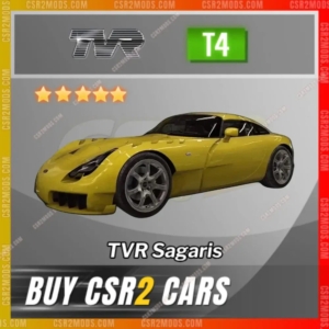 Csr2 Tvr Sagaris Gold Stars Car | Csr2 Mods