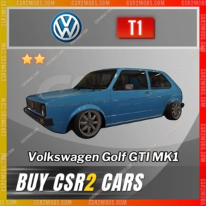 CSR2 Volkswagen Golf Gti Mk1 Gold Stars Car | CSR2 MODS