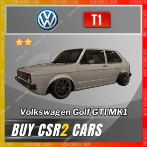Csr2 Volkswagen Golf Gti Mk1 Gold Stars Car | Csr2 Mods