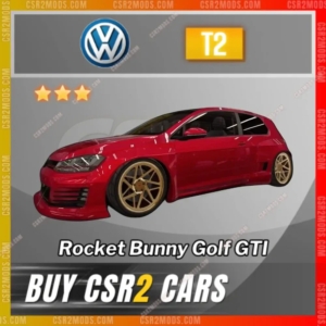 Csr2 Vw Rocket Bunny Gold Stars Car | Csr2 Mods