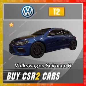 Csr2 Volkswagen Scirocco R Gold Stars Car | Csr2 Mods
